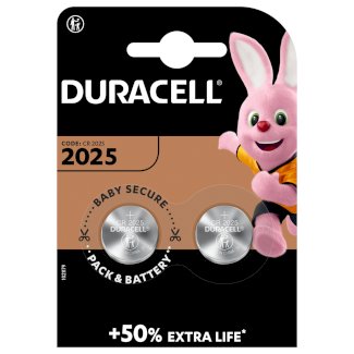 Knopfzelle DURACELL Lithium CR2025 2 Stk.