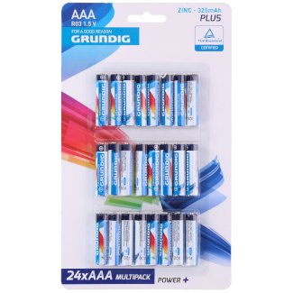 Batterie AAA GRUNDIG Power Plus 24 Stk.