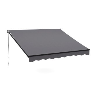 Gelenkarmmarkise 300 x 250 cm anthrazit