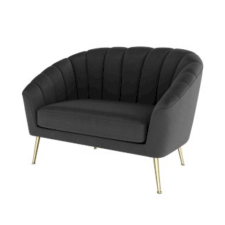 Sofa Samt DARIA anthrazit