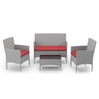 Kissenbezug für Gartenset MALIA bordeaux