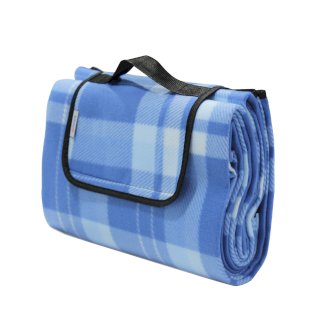 Picknickdecke 200 x 145 cm blau