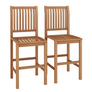 Barstuhl Holz PERUGIA 2er Set