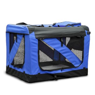 Hundebox faltbar XXXL blau