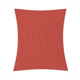 Sonnensegel 3 x 4 m rot