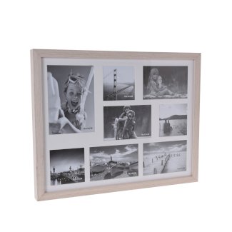 Bilderrahmen Collage für 8 Fotos