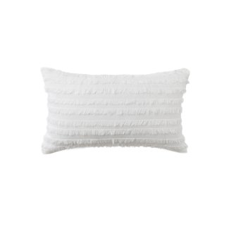 Kissen EMILIO weiss 50 x 30 cm