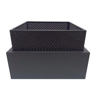 Feuerschale eckig 55 x 55 x 22 cm