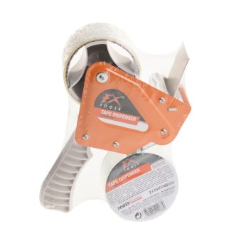 Handabroller mit Klebeband 15 m