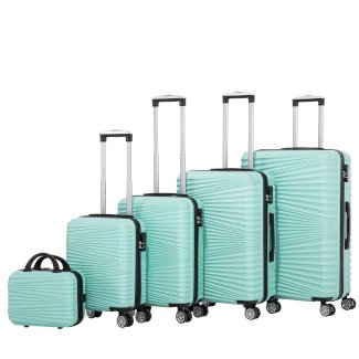 Reisekoffer Hartschalenkoffer NIA 5er Set mint - Gratisinserat.ch