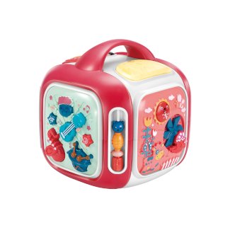 Entdeckerwürfel Motorikspielzeug rot