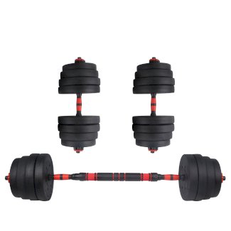 Hantelset Kurz- und Langhantel 50 kg