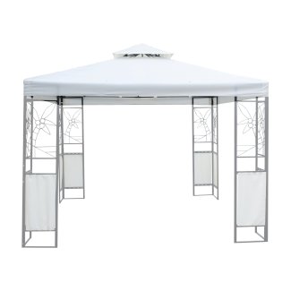 Dach Gartenpavillon LAVEN 4 x 3 m beige