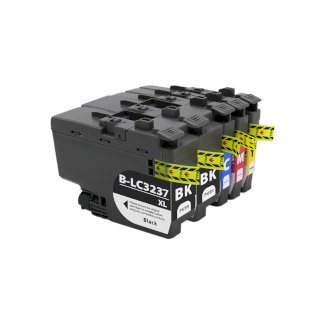 Tintenpatronen Set kompatibel mit Brother LC3237