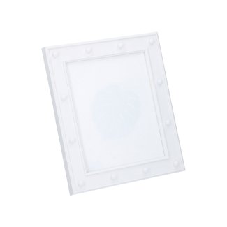 Bilderrahmen mit LED weiss