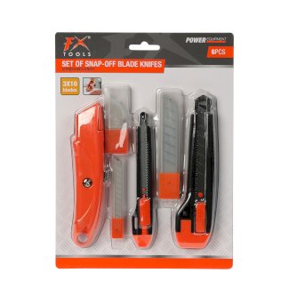 Cutter Japanmesser 6-teilig