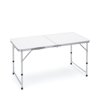 Campingtisch klappbar 120 x 60 cm weiss