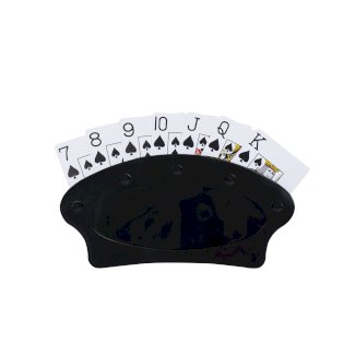 Kartenhalter 21 x 10 cm schwarz - Gratisinserat.ch