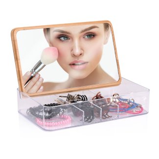 Kosmetik Organizer mit Spiegel 22.3 x 14 x 5 cm - Gratisinserat.ch