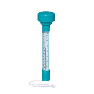 Pool Thermometer schwimmend türkis