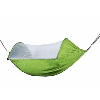 Hängematte mit Moskitonetz 270 x 140 cm grün