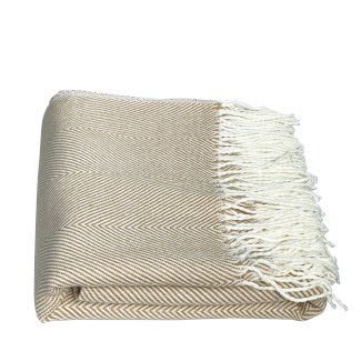 Kuscheldecke SASHA 130 x 170 cm beige - Gratisinserat.ch