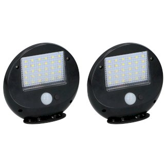 LED Solar Wandleuchte mit Bewegungssensor 2 Stk. - Gratisinserat.ch