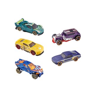 Metal Machines Spielzeugautos 5er Set