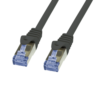 Patchkabel Cat 6A 2 m schwarz