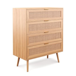 Kommode Holz ARNO 4 Schubladen