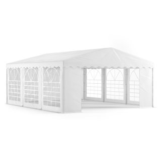 Profi PVC Partyzelt 5 x 6 m weiss