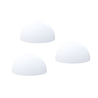 LED Solarlampe halbrund 20 cm 3er Set - Gratisinserat.ch