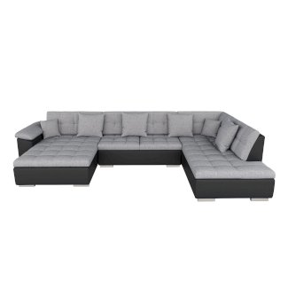 Ecksofa ARIA links grau/schwarz - Gratisinserat.ch