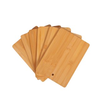 Schneidebrett Bambus 6er Set