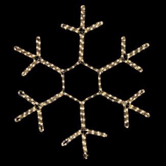 LED Schneeflocke CRISTAL 69 cm