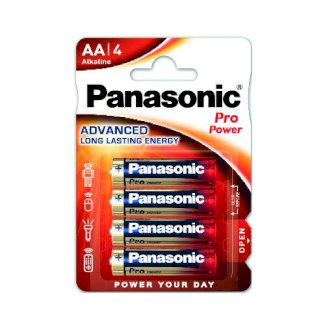 Batterie AA Panasonic Pro Power Alkaline 4 Stk.