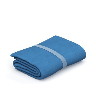 Mikrofaser Badetuch 90 x 180 cm hellblau