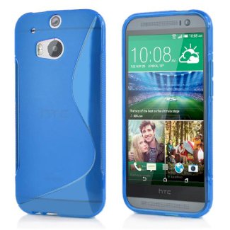 Schutzhülle HTC One M8 blau