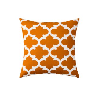Outdoorkissen PATI orange/weiss 45 x 45 cm - Gratisinserat.ch