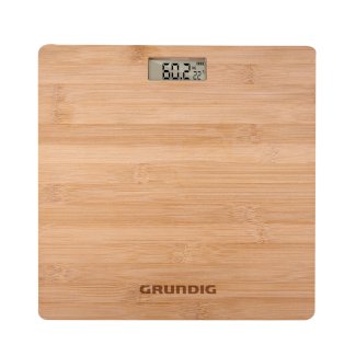 Personenwaage Bambus 28 x 28 cm