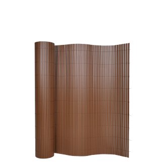 Sichtschutzmatte PVC 500 x 120 cm braun