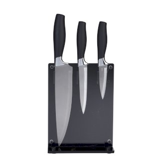 Messerset 3-teilig mit Halterung - Gratisinserat.ch