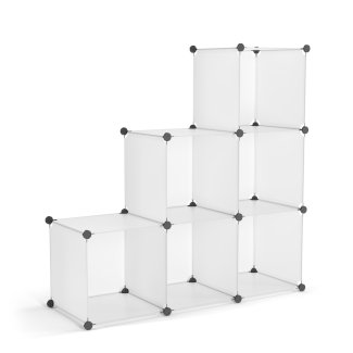 Kleiderschrank Steckregal transparent 6 Boxen - Gratisinserat.ch