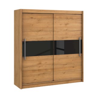 Kleiderschrank Schiebetüren Holz NANO 200 cm