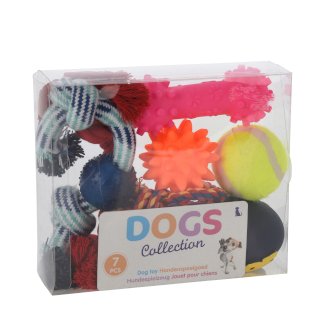 Hundespielzeug Set 7-teilig