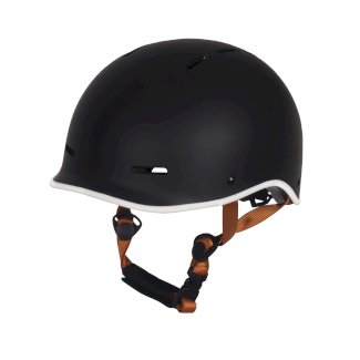 Velohelm Retro 58 - 61 cm schwarz