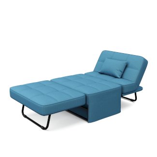 Schlafsessel MATT blau