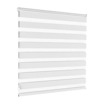 Doppelrollo weiss 100 x 100 cm