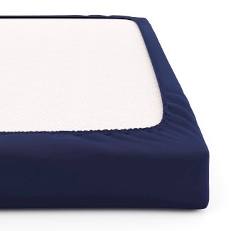 Fixleintuch 90 x 200 cm dunkelblau