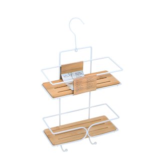 Hängeregal Duschablage Bambus